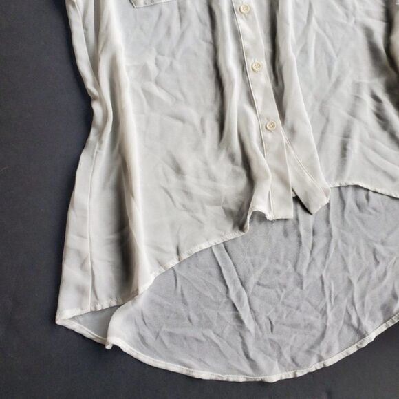 Penelope White Chiffon Blouse - Picture 4 of 8